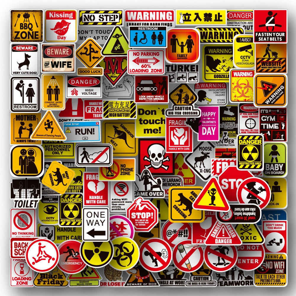 Caution Sign Set