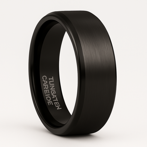 Black Tungsten Ring