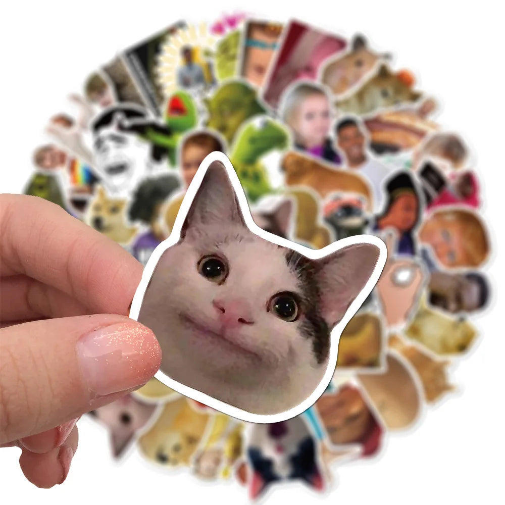 Meme Stickers Set