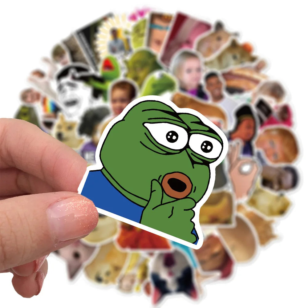 Meme Stickers Set