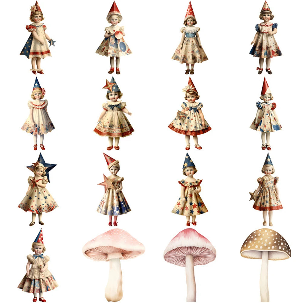 Mushroom Head Girl Set