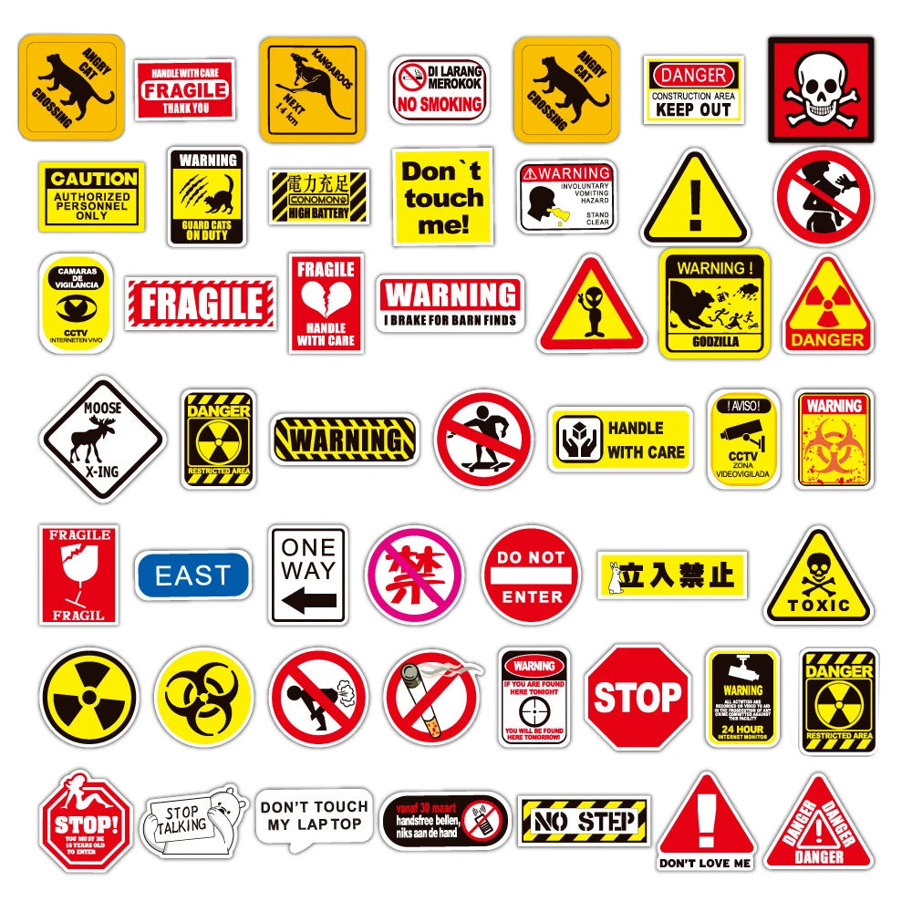 Caution Sign Set