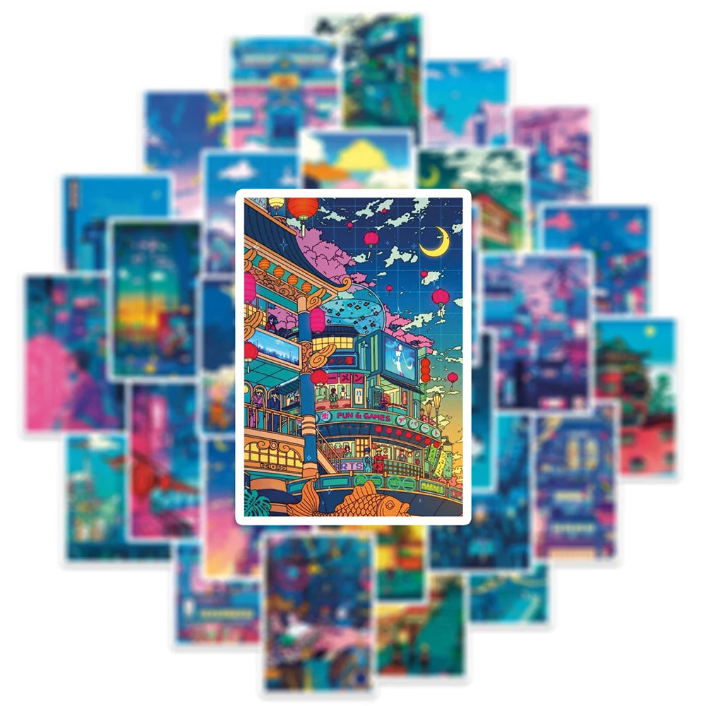 Japanese Street Night Set