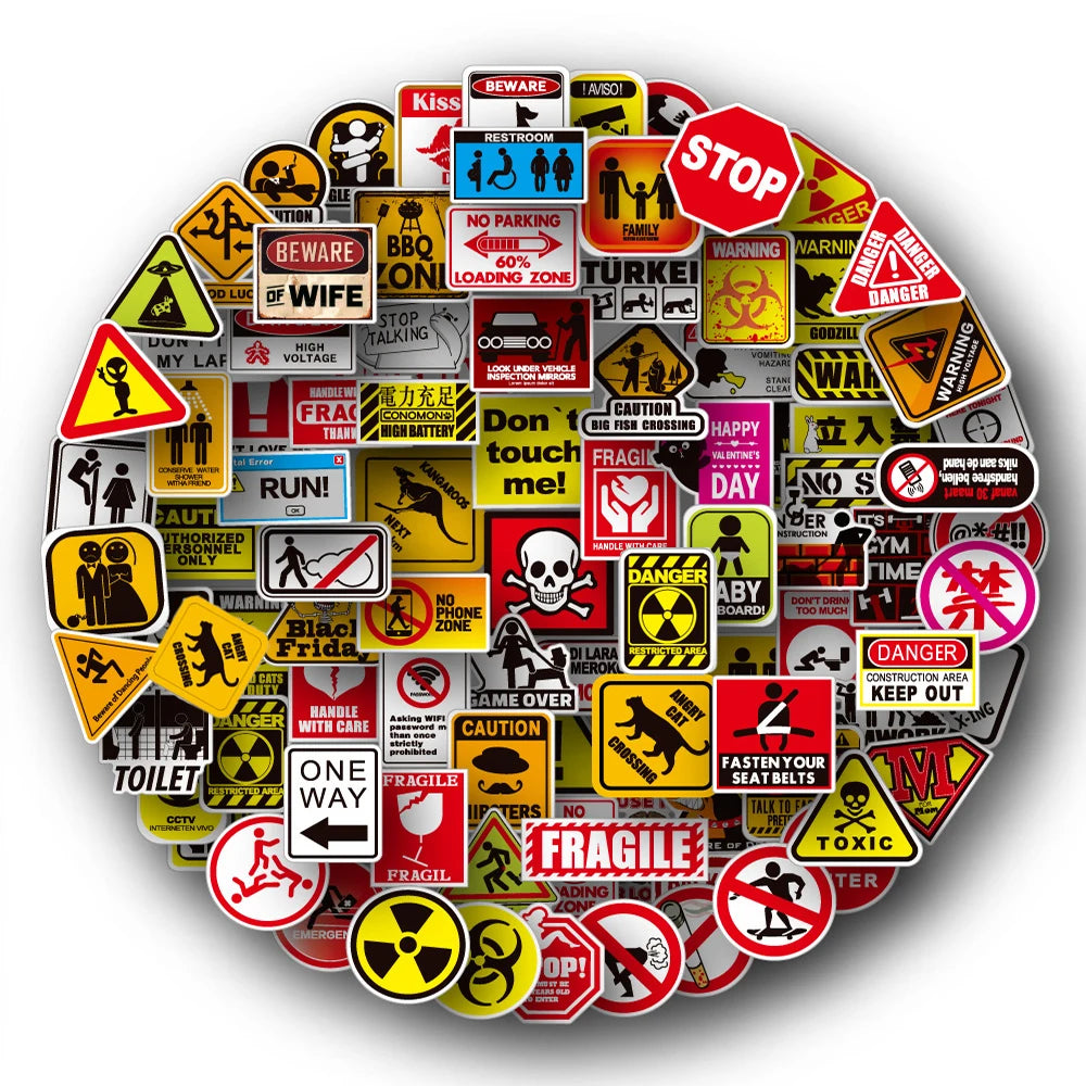 Caution Sign Set