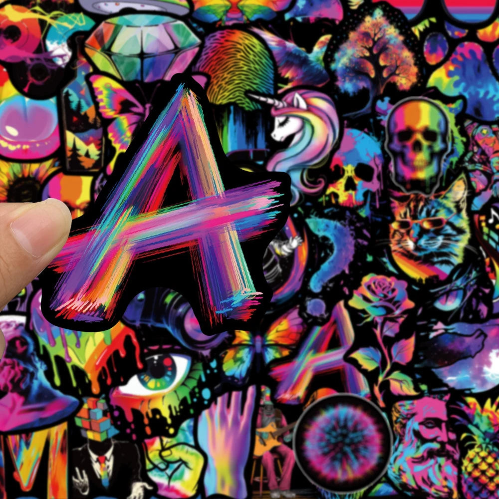 Rainbow Psychedelic Set