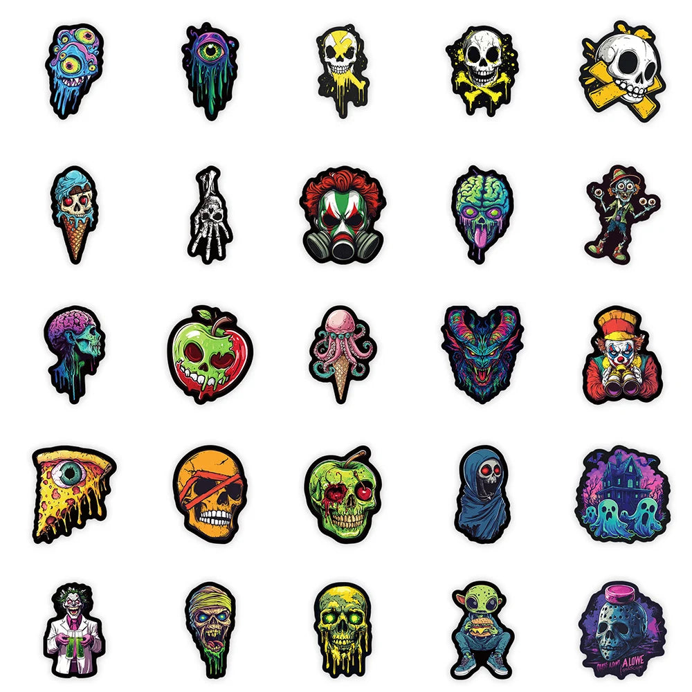 Grafitti Skulls Set