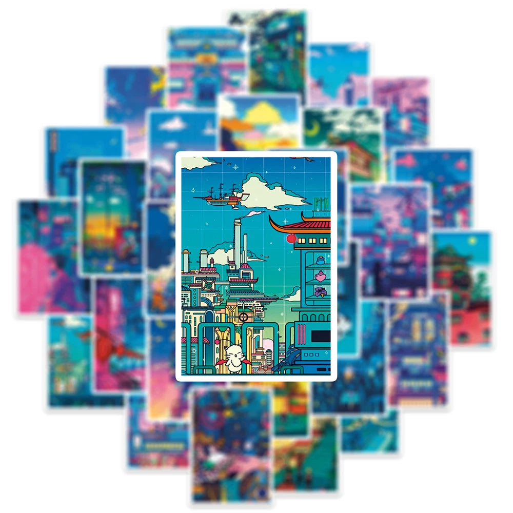 Japanese Street Night Set