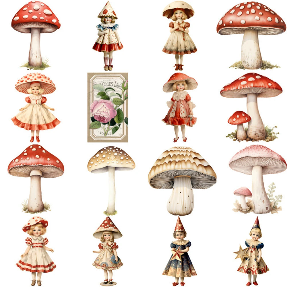 Mushroom Head Girl Set