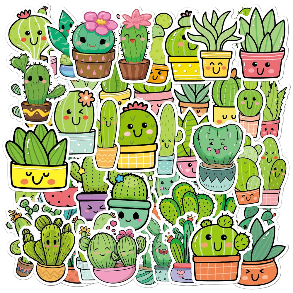 Cute Cactus Set