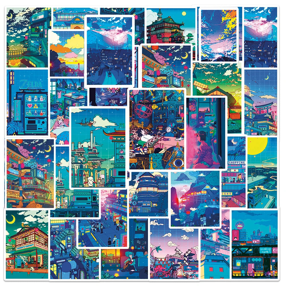 Japanese Street Night Set