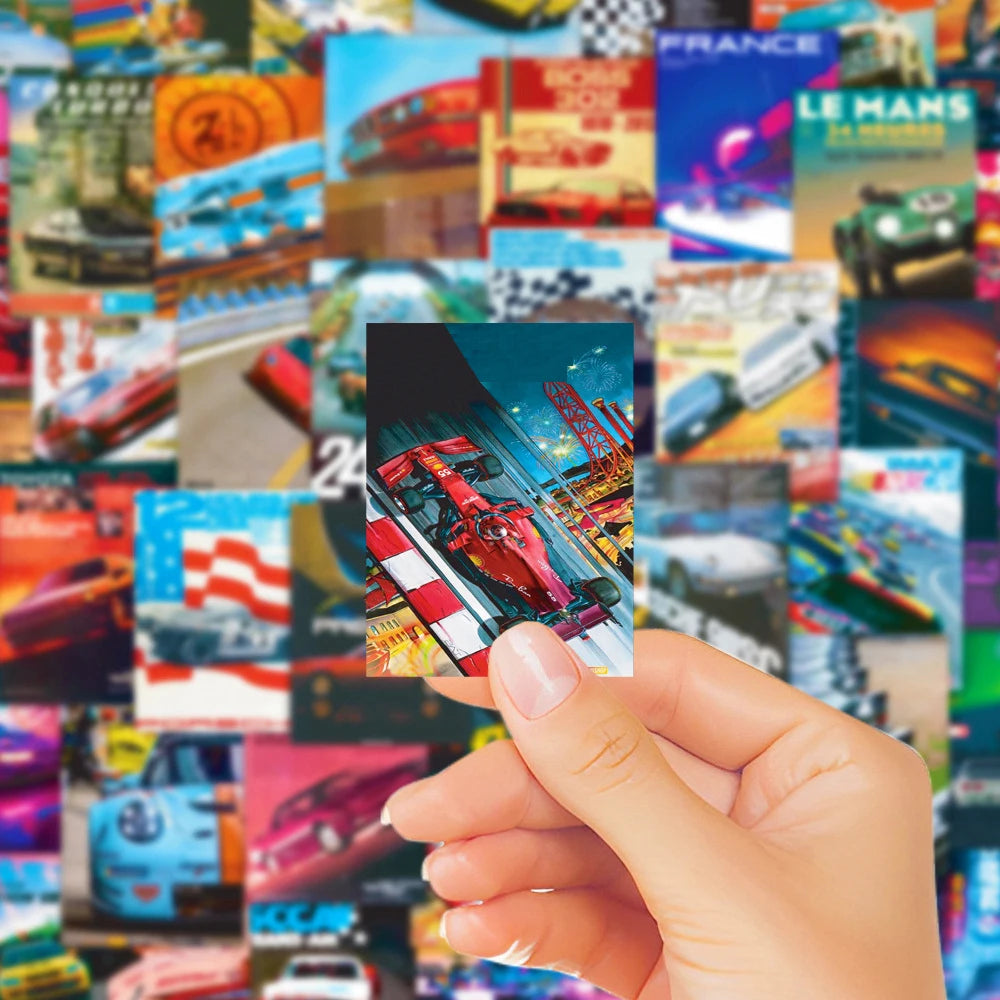 Retro JDM Car Set