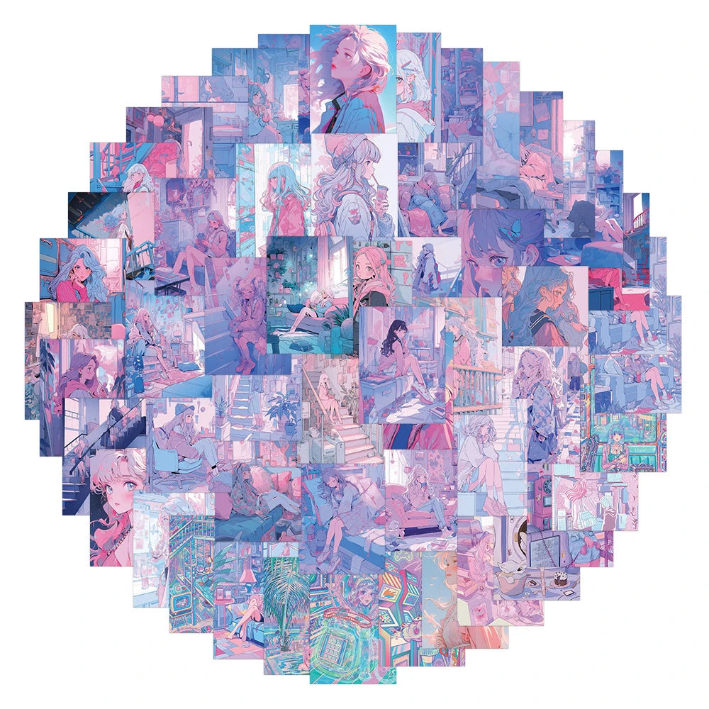 Lofi Anime Girl Set