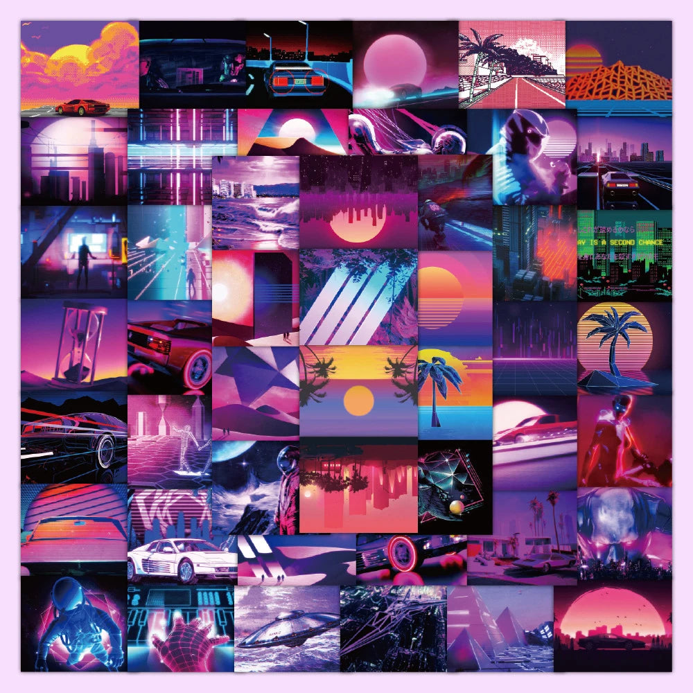 Vibrant Sunset Set