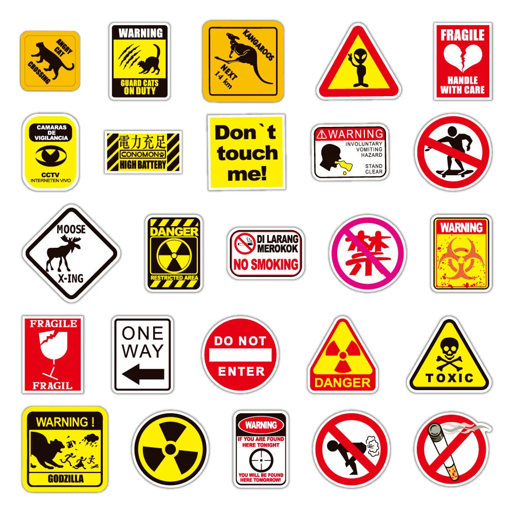 Caution Sign Set