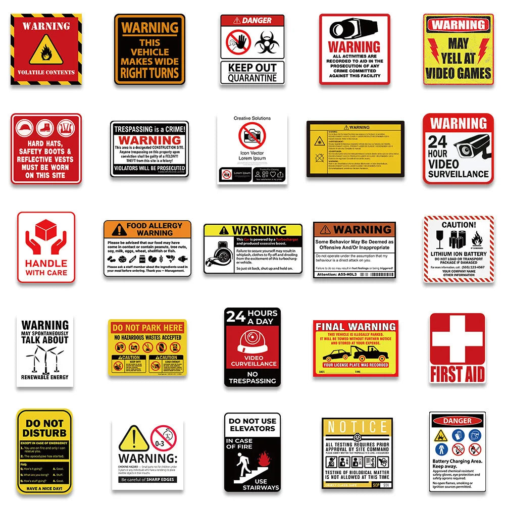 Warning Signs Vol1 Set