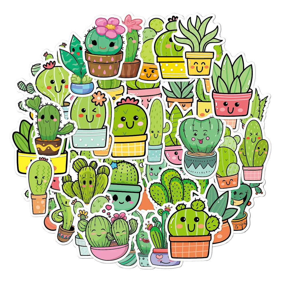 Cute Cactus Set
