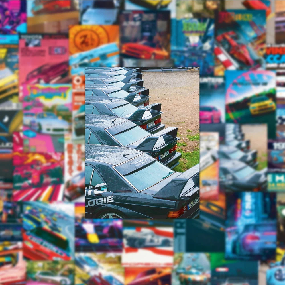 Retro JDM Car Set