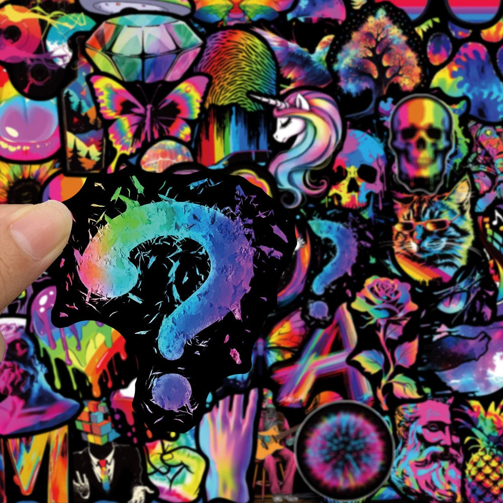 Rainbow Psychedelic Set