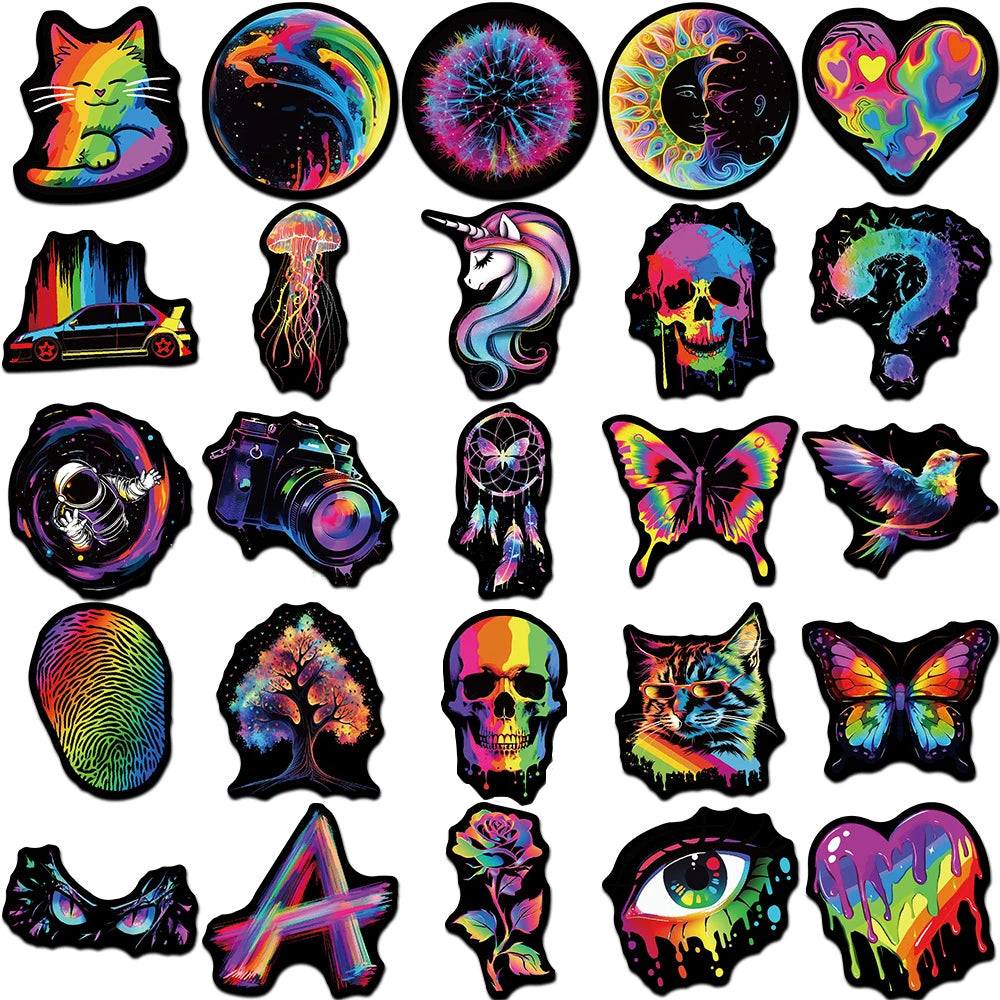 Rainbow Psychedelic Set