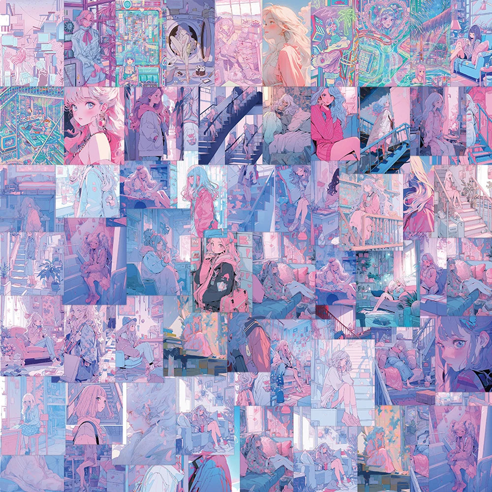Lofi Anime Girl Set
